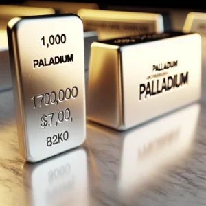 Palladyum 1700 doların üstünde kalmaya devam ediyor