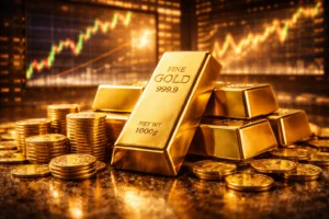 Altın baskıda, dolar güçlenince değer kaybediyor