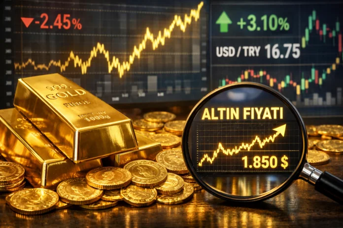 Altındaki düşüşe iki neden: Gözler yeni haftadaki yönde – Türkiye ekonomi ve finans gündemine ilişkin genel haber görseli - Gazetebanka